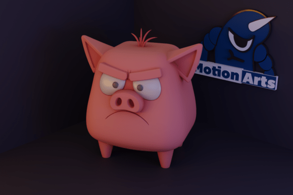 Angry Cartoon Pig: Injecting Personality into Modern 3D Printing