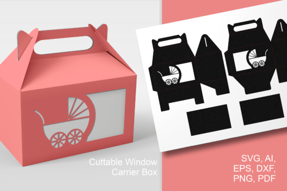 Baby Carrige Cutout Gable Box Template: A Practical Guide for Custom Party Favors