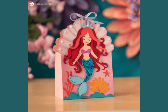 Bring Ocean Magic to Life with the Mermaid Treasure Bag SVG