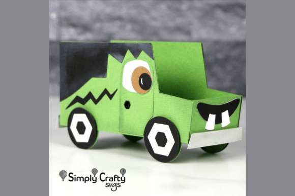 Building the Perfect Halloween Monster Car Treat Box SVG