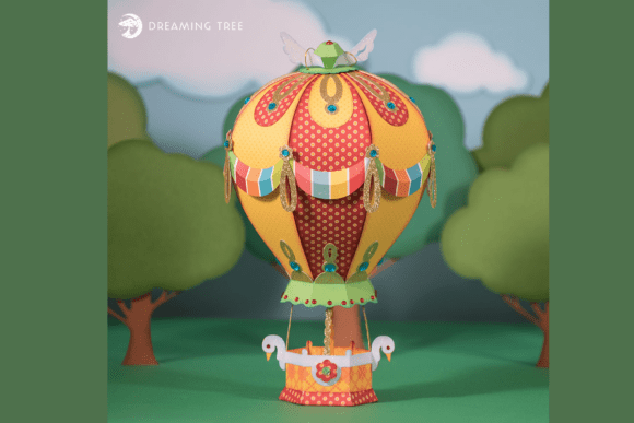 Craft a Stunning 3D Festival Centerpiece with Beautiful Balloon SVG