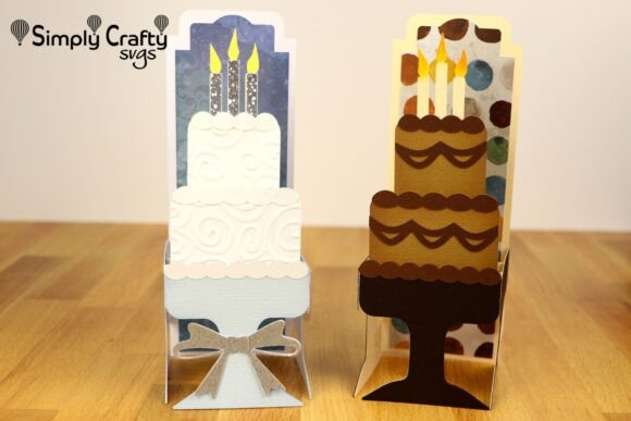 Crafting a 3D Tiered Cake Box Card SVG Masterpiece