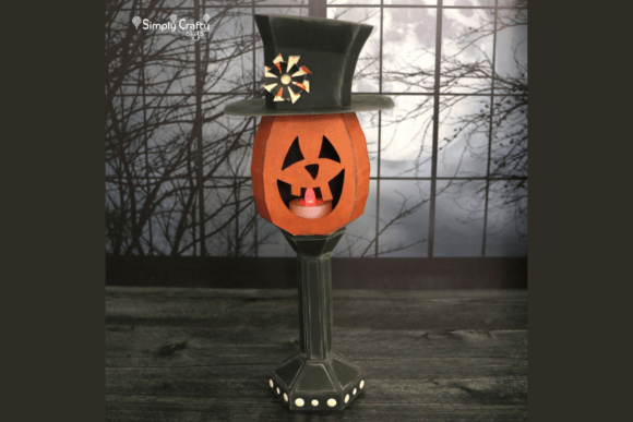 Crafting a Smiling Jack-O-Lantern SVG Centerpiece