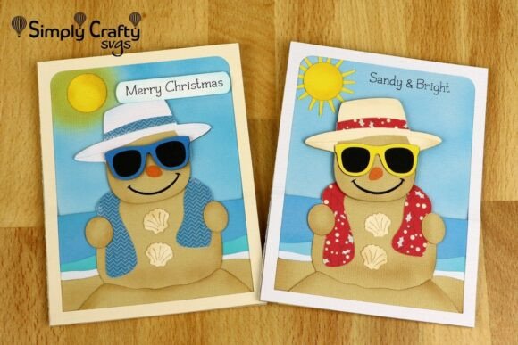 Crafting the Perfect Coastal Holiday: A Guide to the Beachy Snowman Card