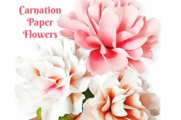 Creating Lifelike Blooms with Carnation Paper Flower Templates