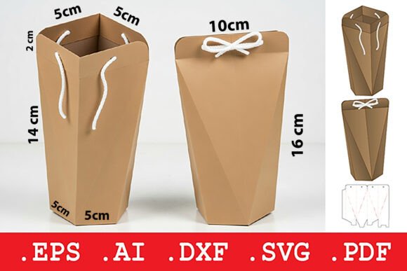Elevating Retail Presentation with the Faceted Tote Gift Bag