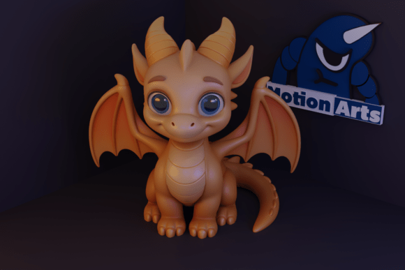 Evaluating the Cute Female Dragon 3D Printable Model