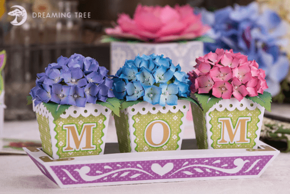 Evaluating the Hydrangea Tray SVG for Dimensional Paper Crafting Projects