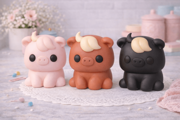 Evaluating the Pig Figurine STL Cute Farm Animal Decor for Modern Makers