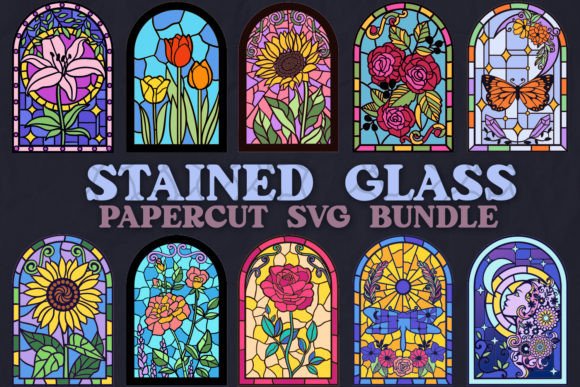 Mastering the Stained Glass Papercut SVG Bundle for Creative Projects