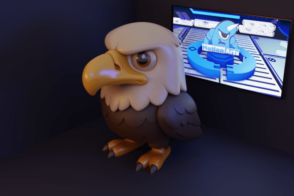 Minimalist Eagle: 3D Printing Strength and Elegance