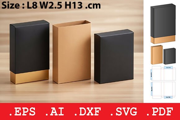 Rectangular Matchbox Style Sleeve Box: Elevating Product Presentation Through Structural Design