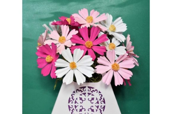 Strategic Branding with the Cosmos Paper Flower and Gift Bag Paper Template
