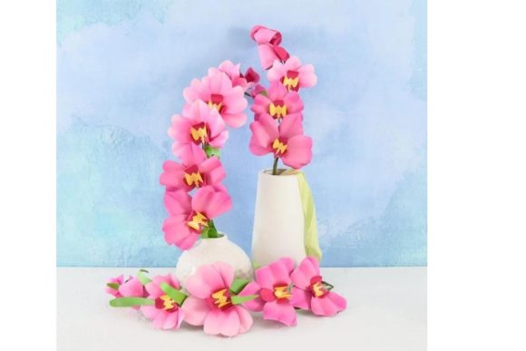 Strategic Design and Execution with Orchid Paper Flower Templates